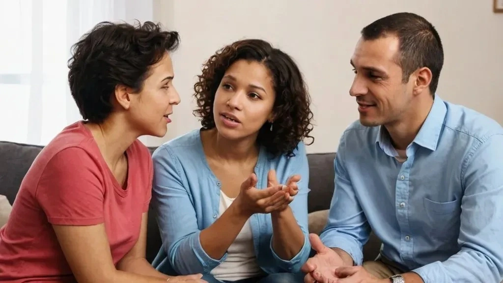 discussion in family discussion in family